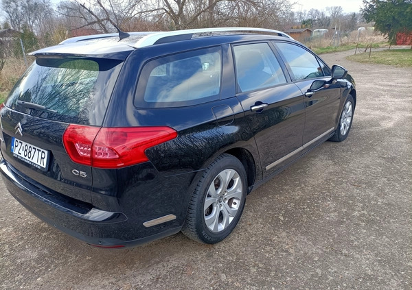 Citroen C5 cena 22900 przebieg: 215000, rok produkcji 2010 z Poznań małe 121